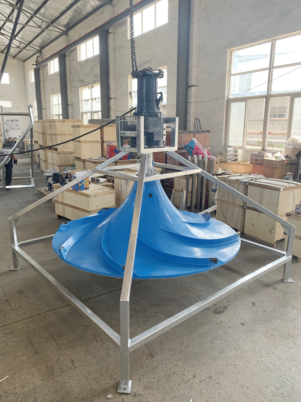 潛水雙曲面攪拌機與其它攪拌設備相比，優(yōu)勢在哪里？ | 南京藍寶石環(huán)保